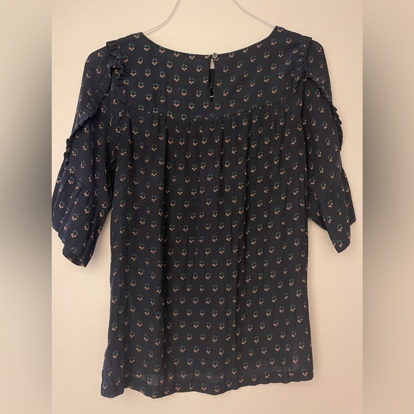 TWO LOFT Blouses / White floral and Blue Floral XS - Picture 11 of 11